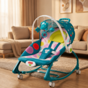 4 in 1 Baby Rocker Chair with Wheels