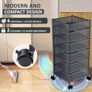 6 Layer Kitchen Storage Rack - Image 9